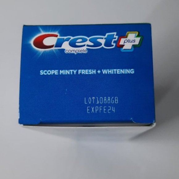 🟡 $ 2.00 CREST PLUS COMPLETE WHITENING SCOPE MINTY FRESH EXP. 2024 - Picture 3 of 4